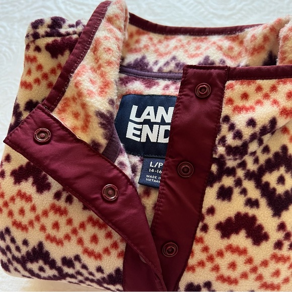 Lands' End Heritage Quarter-Snap
Fleece Pullover- Large - Picture 10 of 10